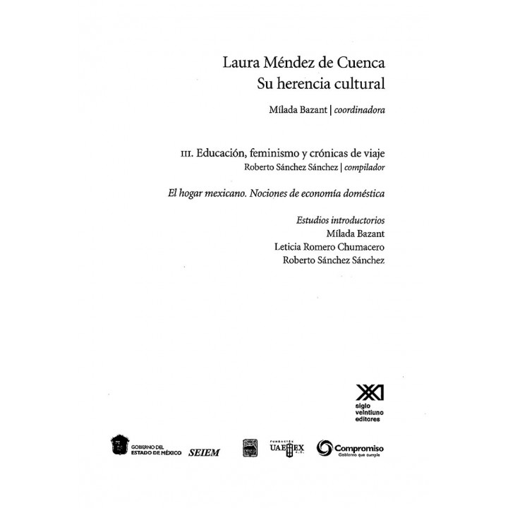Laura Méndez de Cuenca. Su herencia cultural