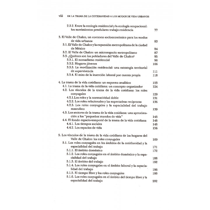 De la trama de la cotidianidad a los modos de vida urbana. El Valle de Chalco