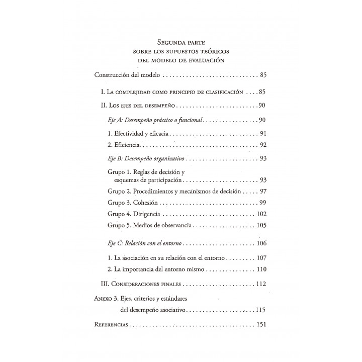 Protocolo para la evaluación de asociaciones