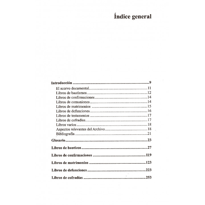 Guía del archivo parroquial de San Pedro y San Pablo de Calimaya