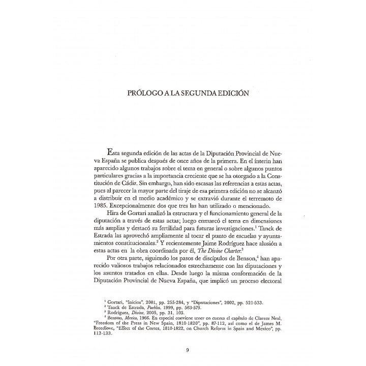 La diputación provincial de Nueva España