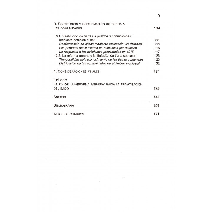 Una mirada al reparto agrario en el Estado de México (1915-1992). De la dotación y restitución a la privatización de la ...