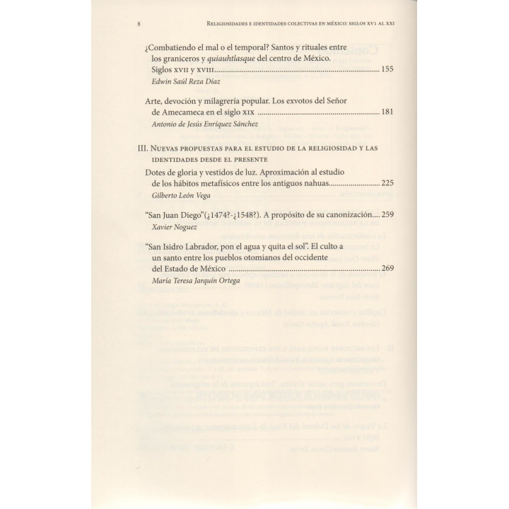 Religiosidades e identidades colectivas en México. Siglos XVI al XXI