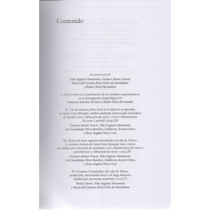 El estudio de cerámica cotidiana del Valle de Toluca desde una perspectiva arqueométrica