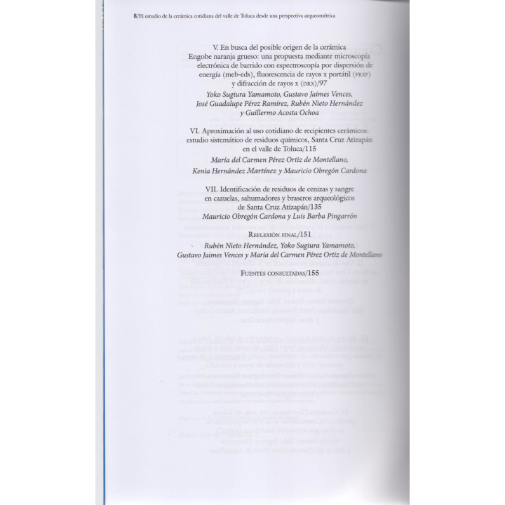 El estudio de cerámica cotidiana del Valle de Toluca desde una perspectiva arqueométrica