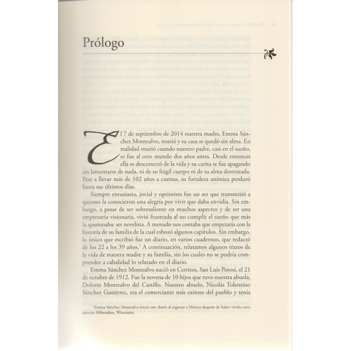 Una página del pensamiento feminista en México.  Diario de Emma Sánchez Montealvo, 1934-1957.