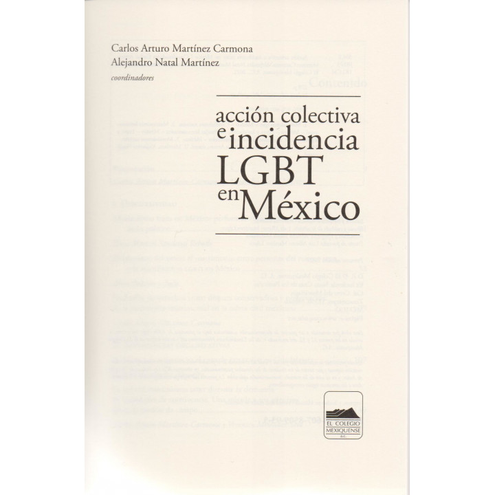 Acción colectiva e incidencia LGBT en México