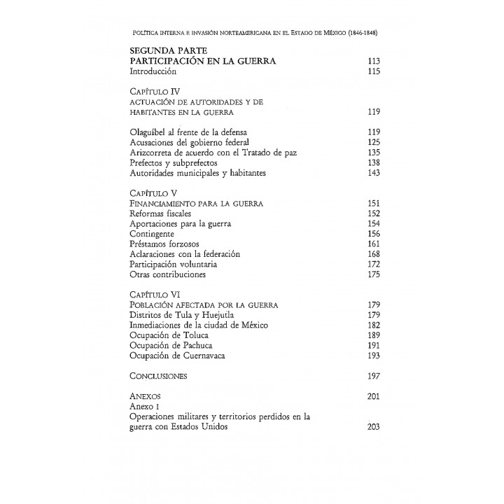 Política interna e invasión norteamericana en el Estado de México (1846-1848)