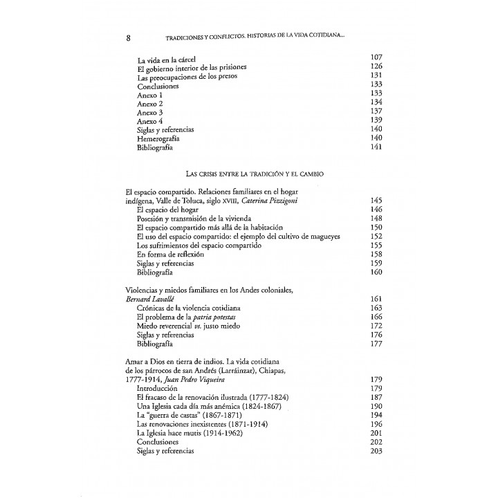 Tradiciones y conflictos. Historias de la vida cotidiana en México e Hispanoamérica