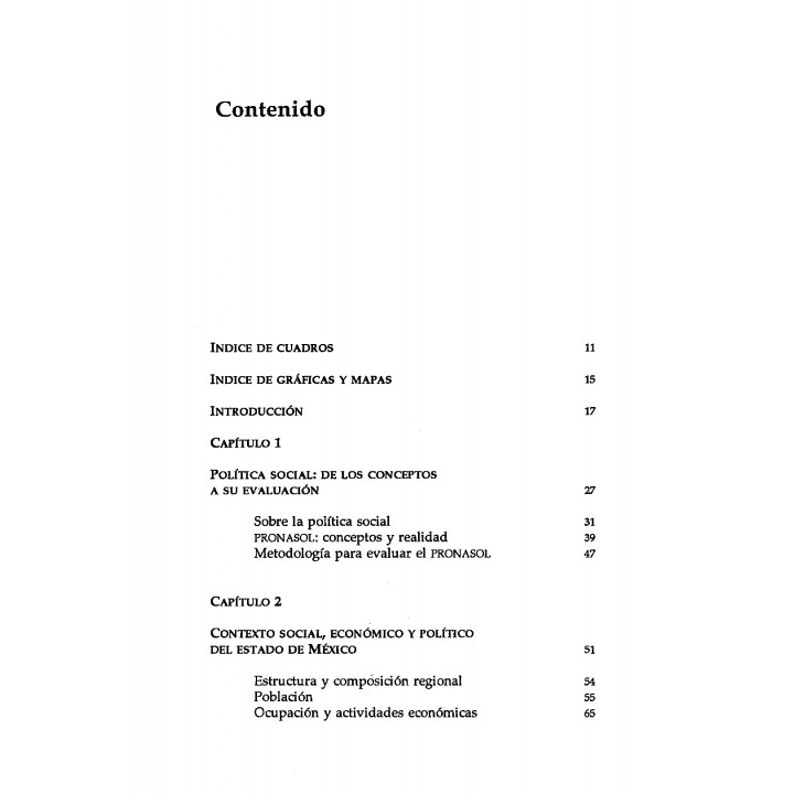 Pobreza, política social y participación ciudadana