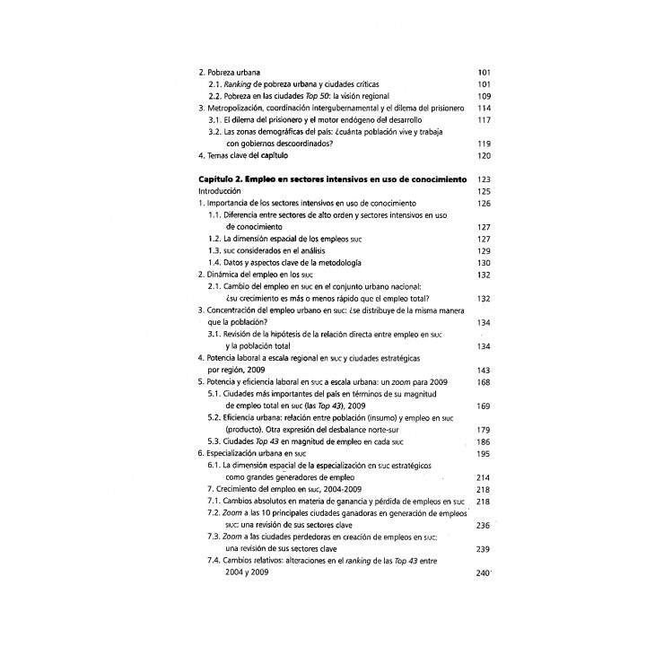 Dinámica de las ciudades de México en el siglo XXI. Cinco vectores clave para el desarrollo sostenible.