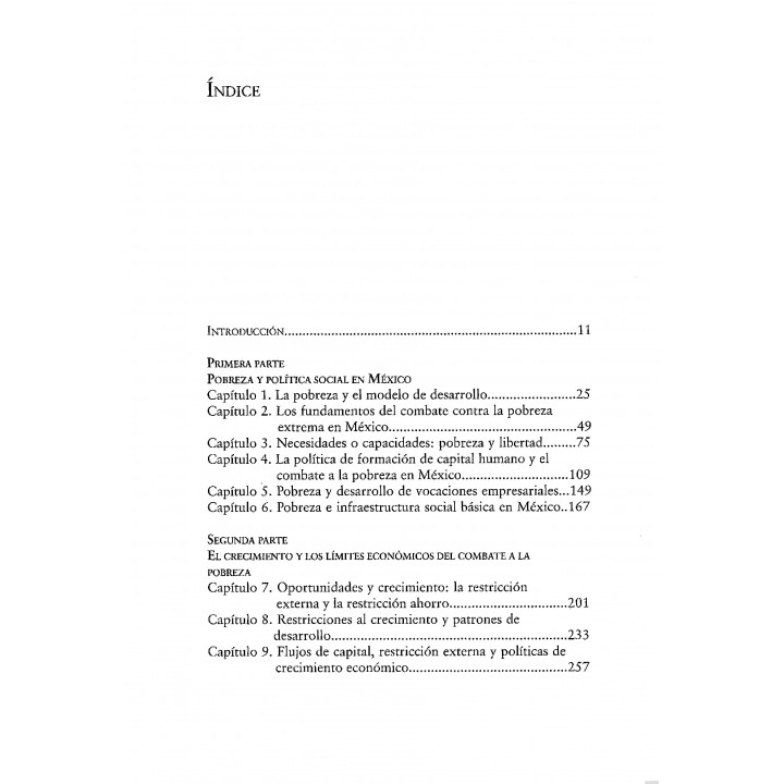 La pieza faltante. El combate a la pobreza y el crecimiento económico en México