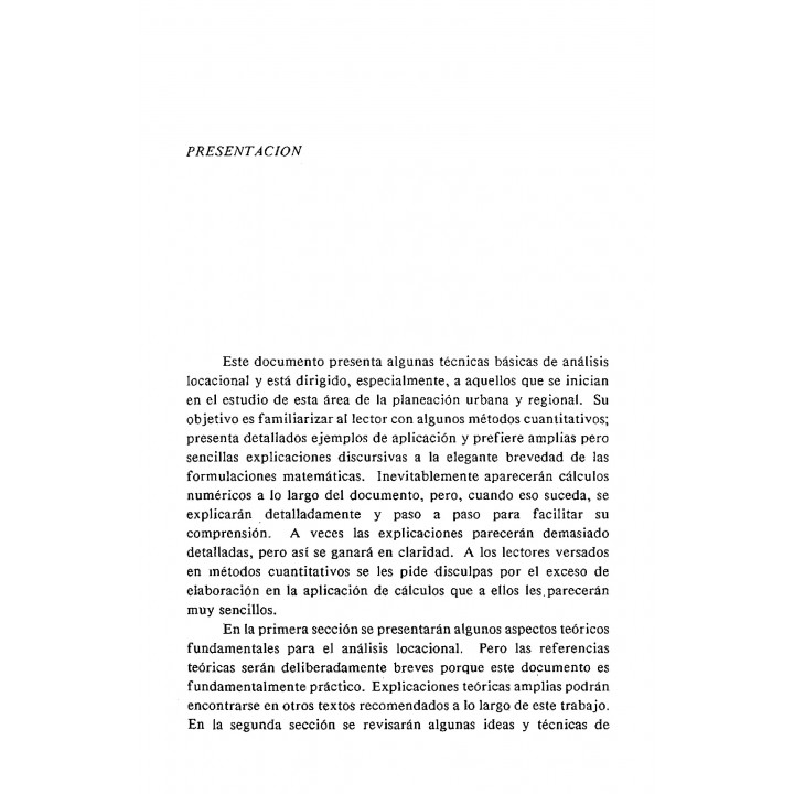 Localización de servicios en la planeación urbana y regional: aspectos básicos y ejemplos de aplicación