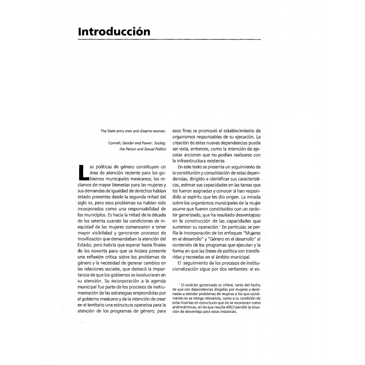 La agenda de género en municipios mexiquenses. La reconfiguración local de la agenda nacional
