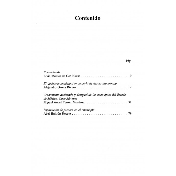 Experiencias Municipales