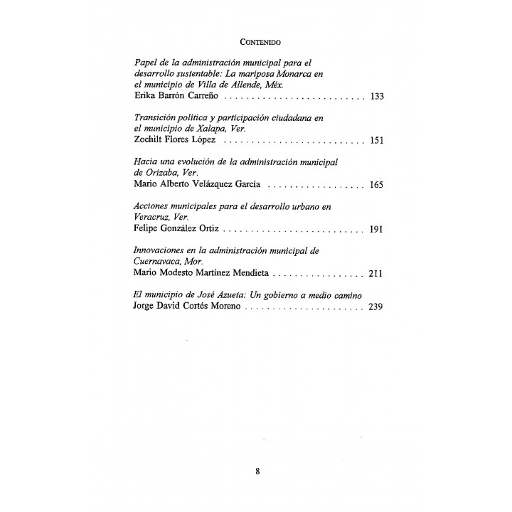 Una mirada a los gobiernos municipales en México