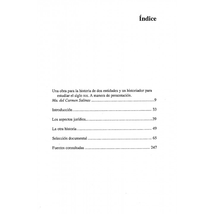 La separación del Sur o cómo Juan Álvarez creó su estado Presentación de Ma. del Carmen Salinas S.