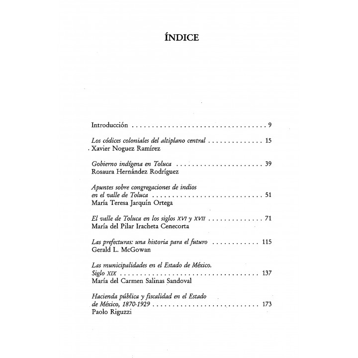 Estado de Mexico: tras la huella de su historia