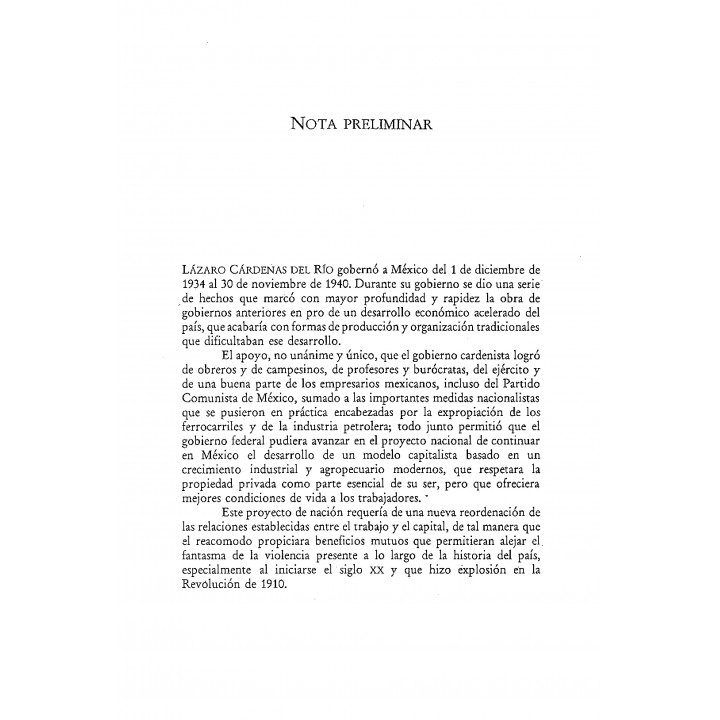 Política laboral y corporativismo en el Estado de México 1934-1940