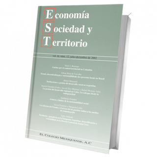Economía, Sociedad y Territorio, Vol III, julio-diciembre 2002
