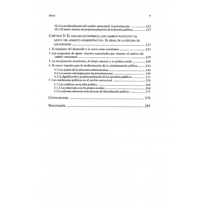 Administración pública y procesos políticos en México