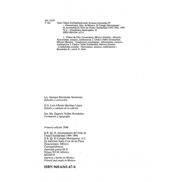 Valle de Chalco Solidaridad