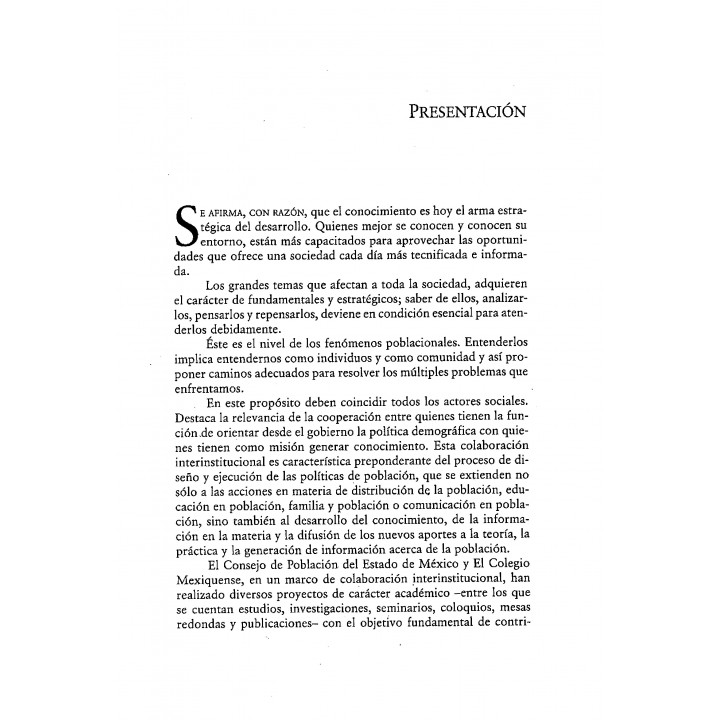 Problemas contemporáneos de la población mexicana