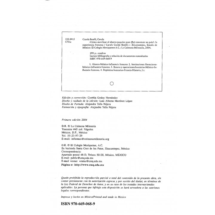 ¿Cómo movilizar el ahorro popular para (re) construir un país? La experiencia francesa