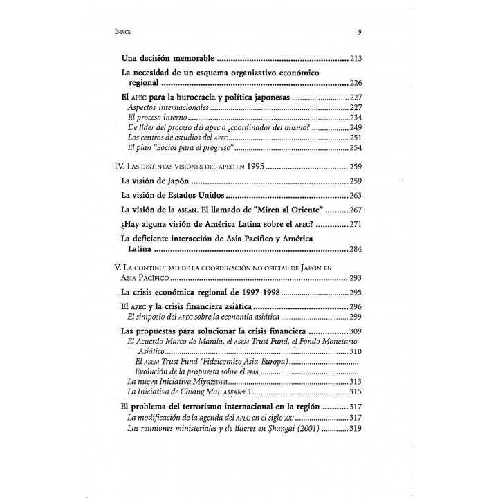 Japón y la regionalización de Asia Pacífico. La creación de APEC (Un proyecto inconcluso)
