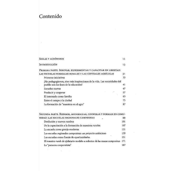 La escuela como opción de vida. La formación de maestros normalistas rurales en México, 1921-1945