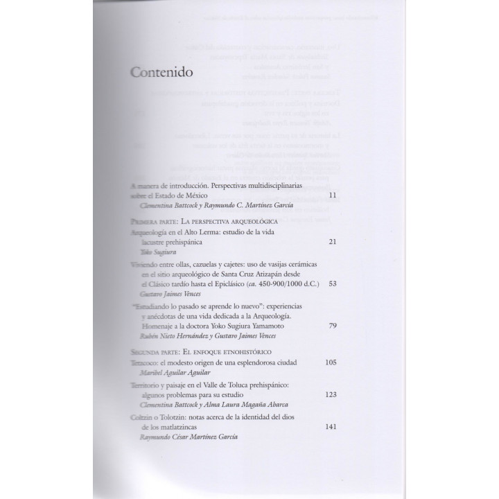 Estrechando lazos. Perspectivas multidisciplinarias sobre el Estado de México