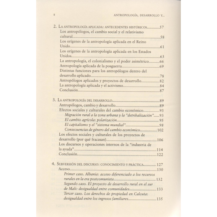 Antropología, desarrollo y el desafío posmoderno