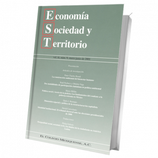 Economía, Sociedad y Territorio,