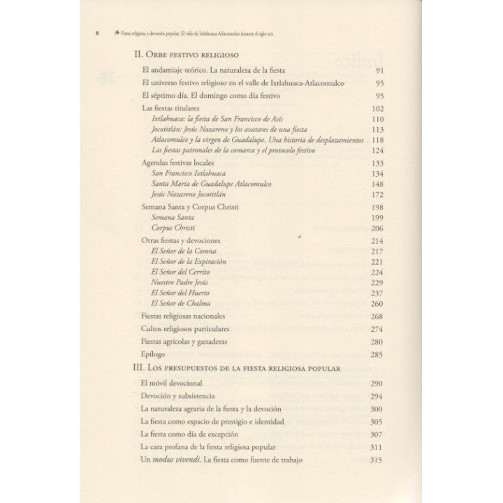 Fiesta religiosa y devoción popular. El valle de Ixtlahuaca-Atlacomulco durante el siglo XIX