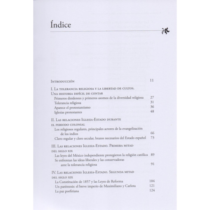 La tolerancia religiosa: una mirada desde México y el Estado de México. Una perspectiva histórica