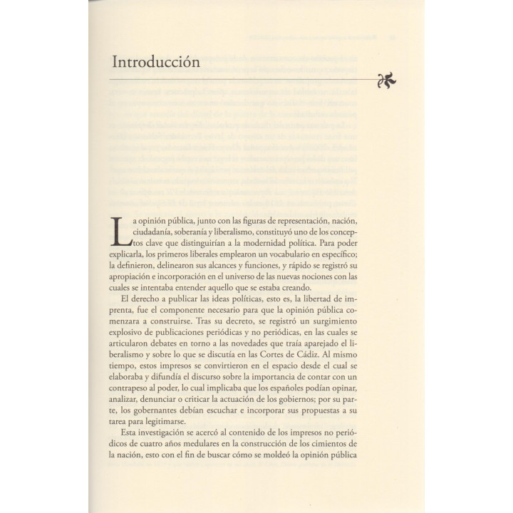 En el reino de la opinión. Impresos y nueva cultura política (1820-1823)