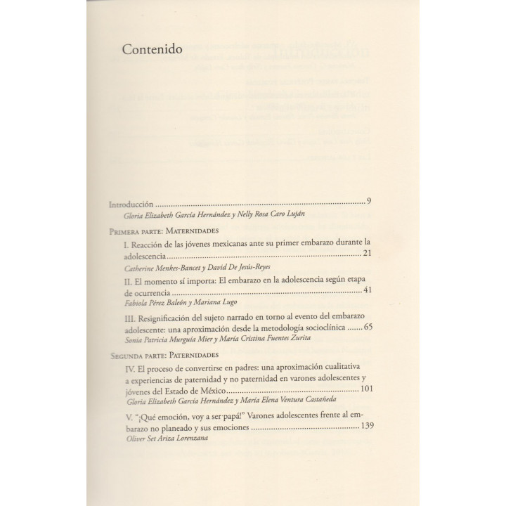 Nuevas configuraciones del embarazo adolescente. Maternidades, paternidades y políticas públicas