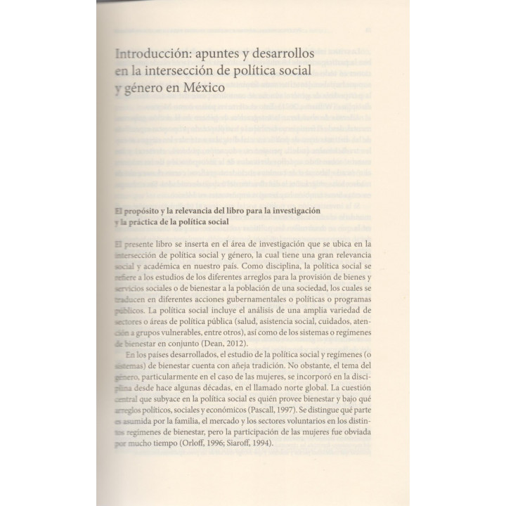 Política social, género y mujeres. Aportes para la praxis en México