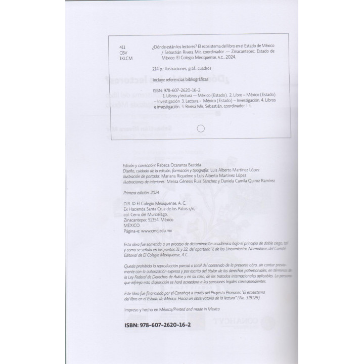 ¿Dónde están los lectores? El ecosistema del libro en el Estado de México