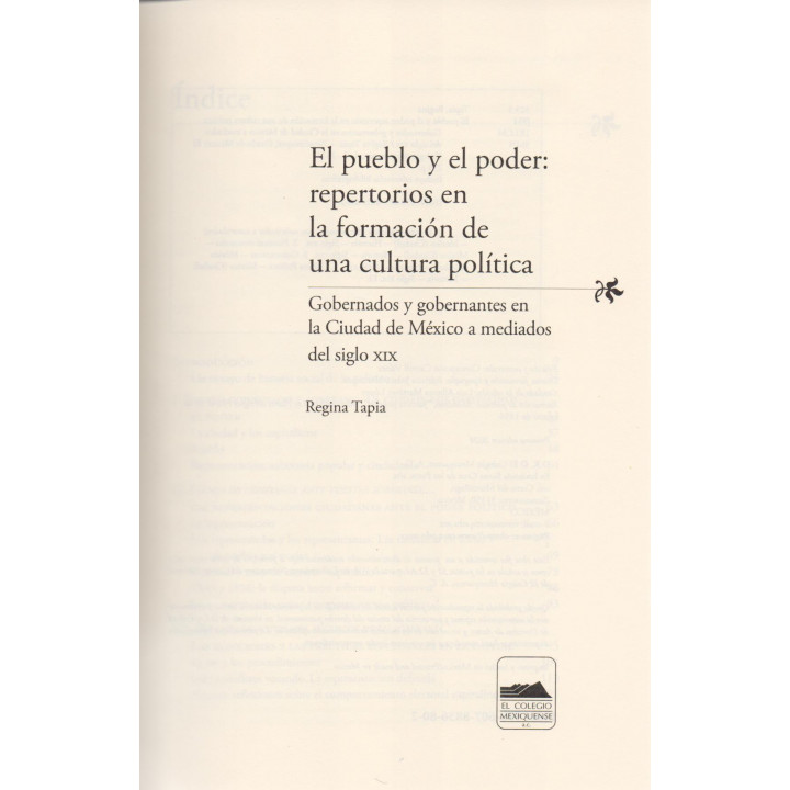 El pueblo y el poder: repertorios en la formación de una cultura política
