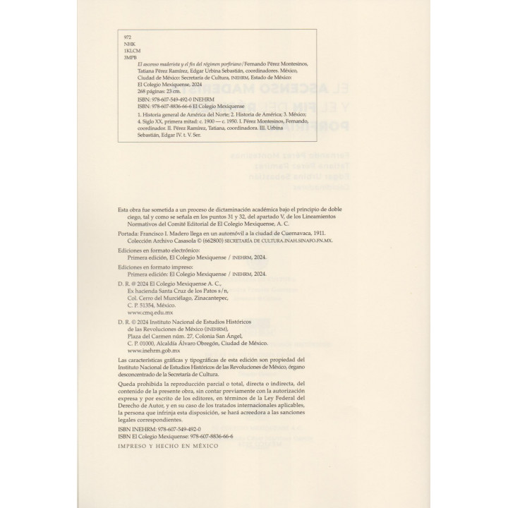 El ascenso maderista y el fin del régimen porfiriano