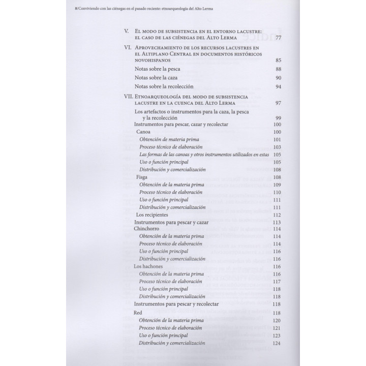 Conviviendo con las Ciénegas en el pasado reciente. Etnoarqueología del Alto Lerma