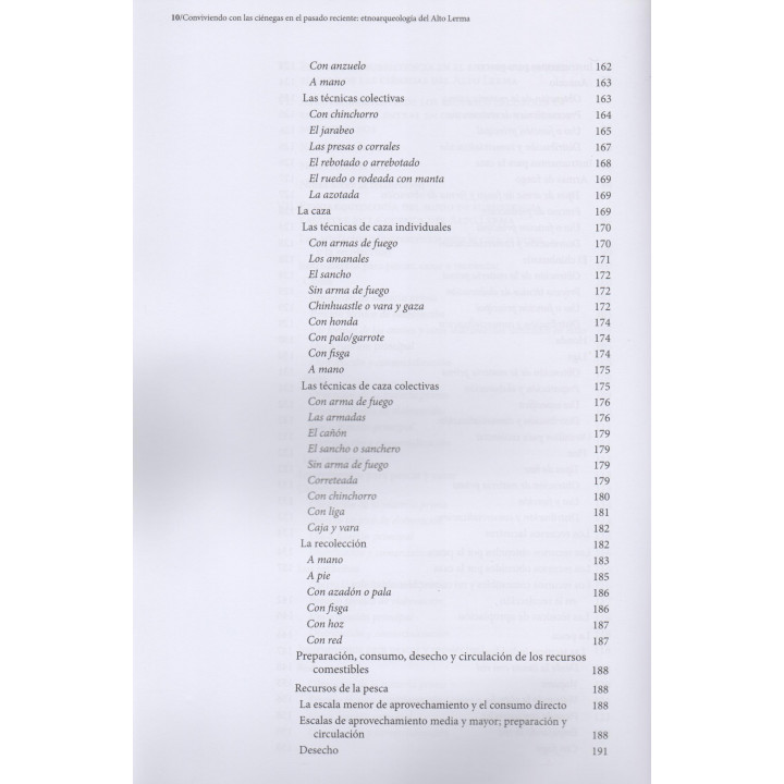 Conviviendo con las Ciénegas en el pasado reciente. Etnoarqueología del Alto Lerma