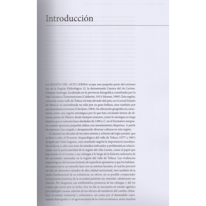 Conviviendo con las Ciénegas en el pasado reciente. Etnoarqueología del Alto Lerma