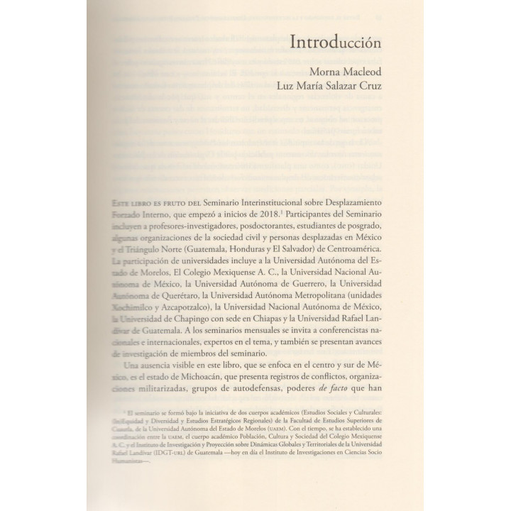 Entre el desamparo y la incertidumbre. Desplazamiento Forzado Interno en México