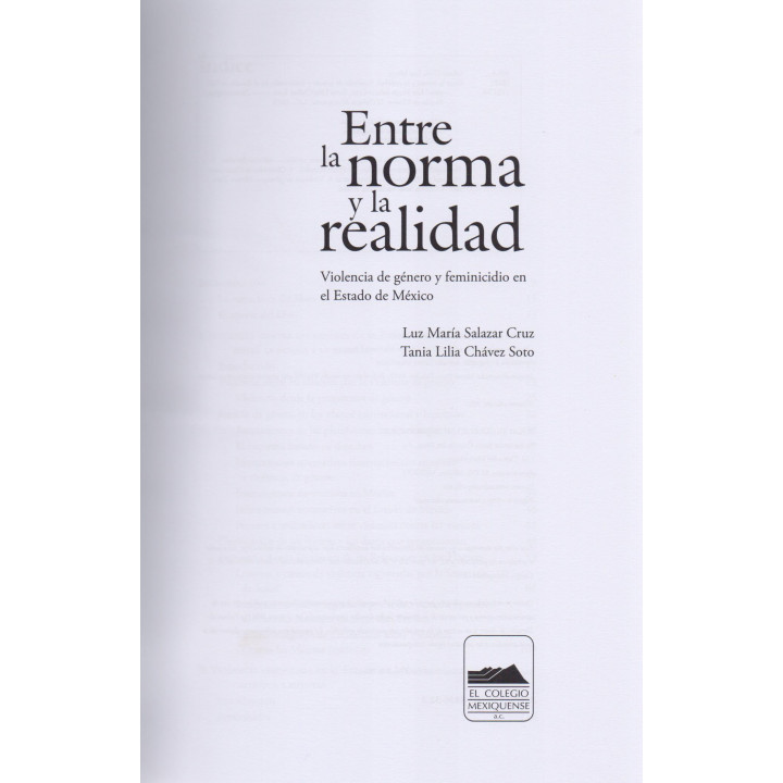 Entre la norma y la realidad: violencia de género y feminicidio en el Estado de México