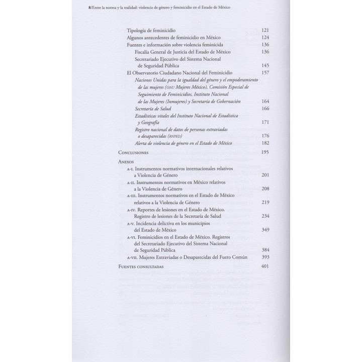 Entre la norma y la realidad: violencia de género y feminicidio en el Estado de México