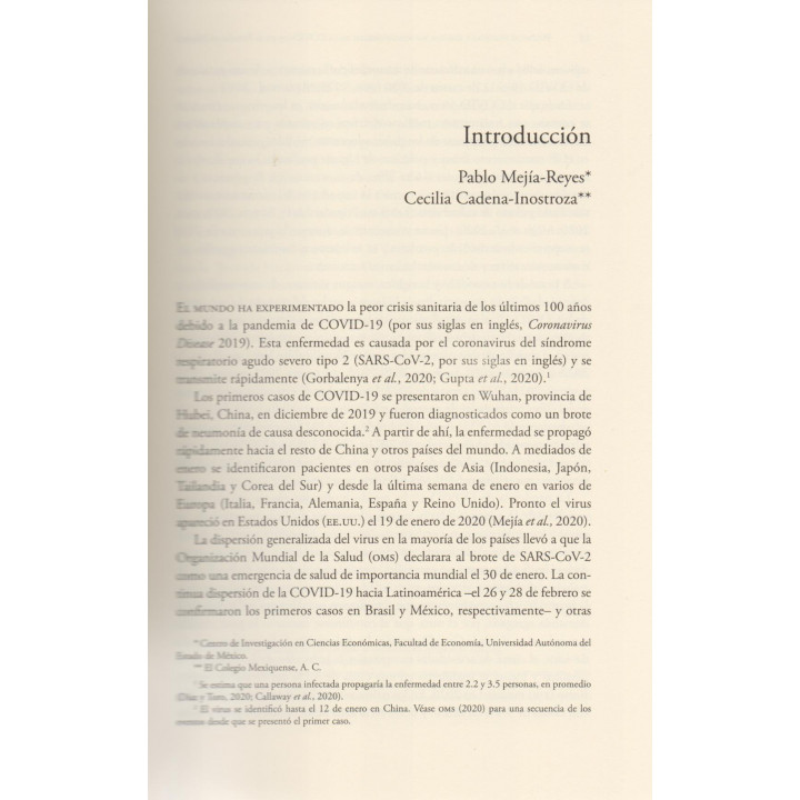 Políticas públicas y efectos socioeconómicos de la COVID-19 en el Estado de México