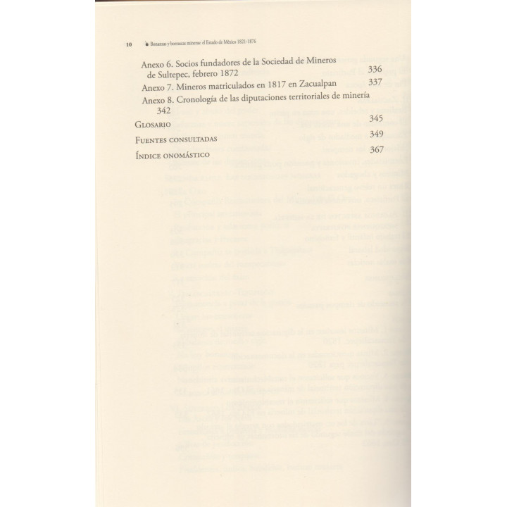 Bonanzas y borrascas mineras. El Estado de México, 1821-1876
