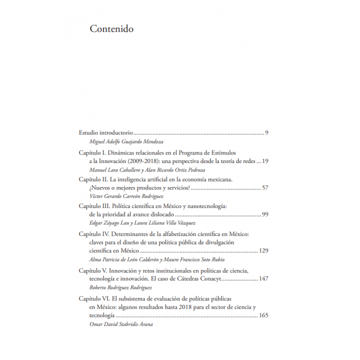 Políticas públicas de ciencia, tecnología e innovación en México (2009-2024)